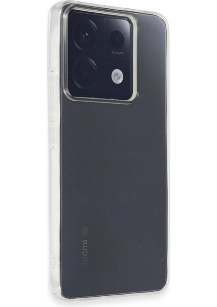 Xiaomi Poco X6 Kılıf Lüx Şeffaf Silikon Drstr