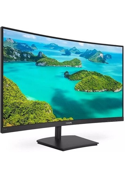23.8 Phılıps 241E1SC/00 IPS Curved Fhd 4ms 75HZ VGA HDMI