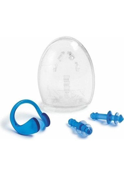 Mavi Deniz Havuz Kulak ve Burun Klipsi, 2+ Yaş için konforlu kullanımıyla güvenli deniz keyfi