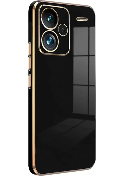 Xiaomi Redmi Note 13 Pro Plus Kılıf Volet Silikon - Siyah Drstr