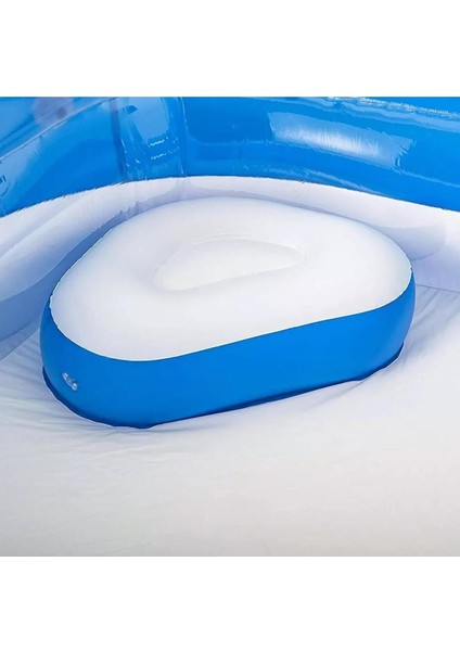 Büyük ve eğlenceli şişme havuz, pompa dahil değil, 213x206x69 cm, aile keyfi için ideal fırsatları