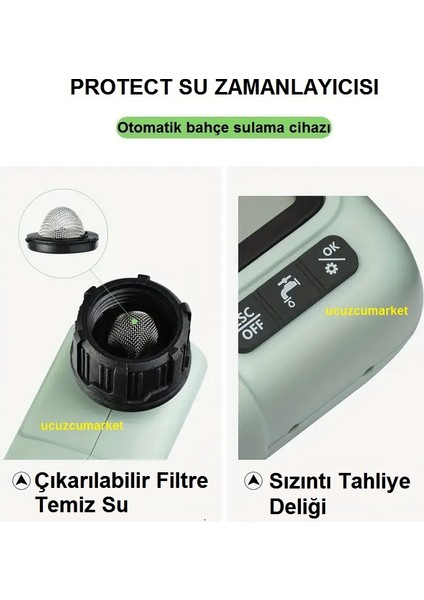 Akıllı Otomatik Digital (Büyük Ekran) Bahçe Sulama Makinesi