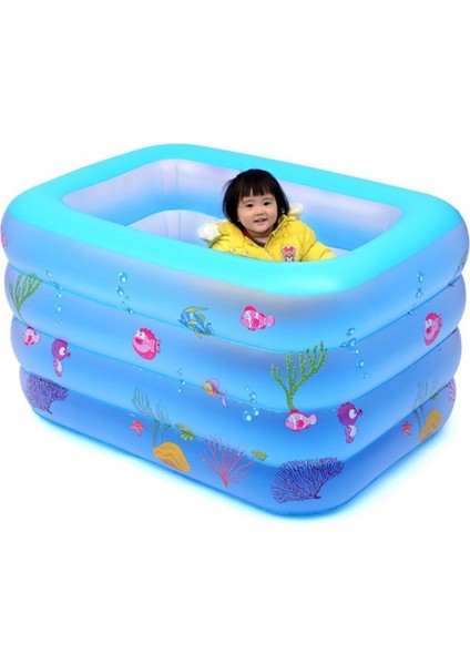 Derin dikdörtgen havuz 140x100x70 cm, rahat yüzme keyfi, sarı, 2+ yaş için ideal modelleri