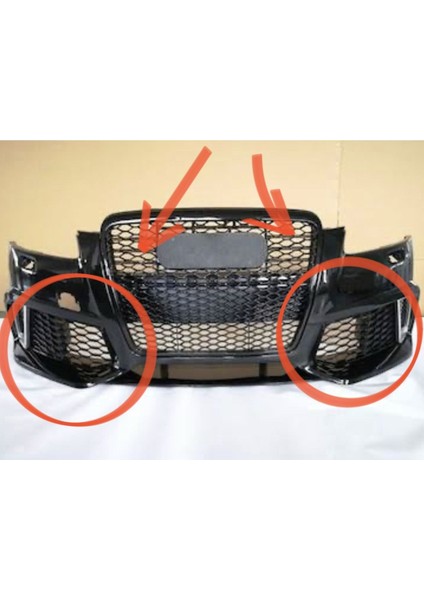 Audi A6 Rs6 Sis Farı Çerçevesi