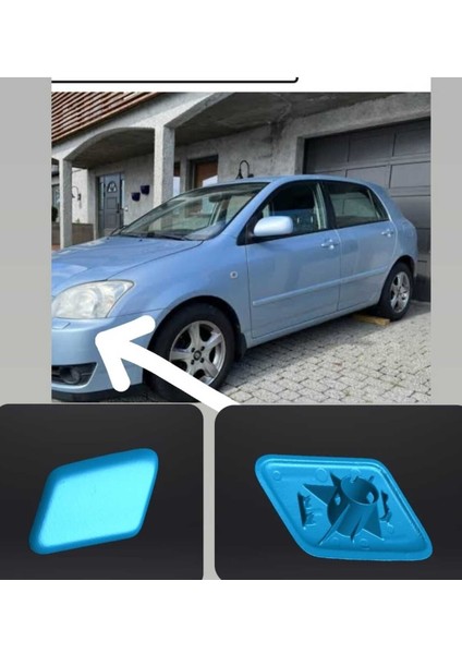 Toyota Corolla 2001-2007 Hb Far Yıkama Kapakları