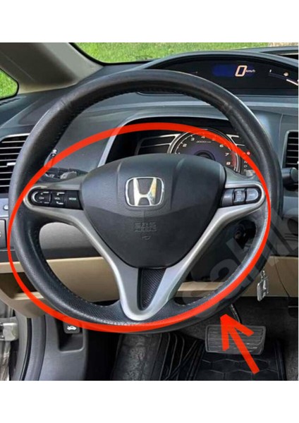 Honda Civic Fd6 (2006-2011) Direksiyon Çerçevesi 3D Abs Plastik