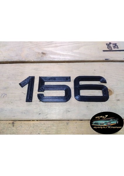 Alfa Romeo 156 (156) Bagaj Yazısı 12,8*4*0,4cm fiyatları