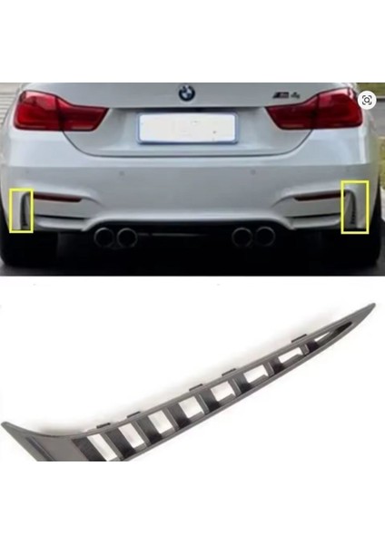 Bmw F80-F82 M4 Arka Tampon Köşe Izgarası Sağ Sol Takım