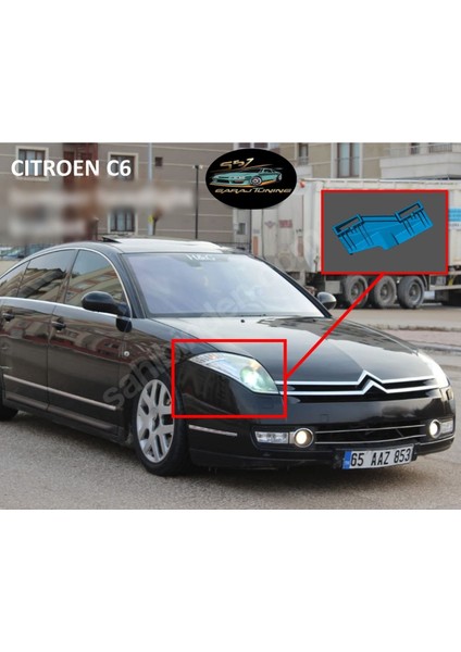 Citroen C6 Mk1 Tampon Far Braketi