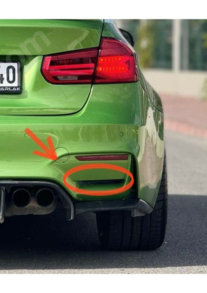 Bmw F80 M3 Arka Tampon Difüzörü (Sağ-Sol Takım)