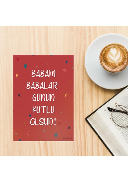 Babalar Gününe Özel 3 'lü Kutlama Kartı