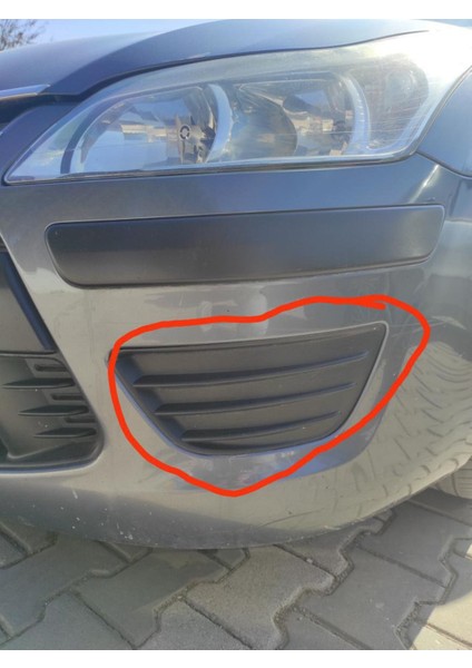 Citroen C4 Sis Farı Kapakları Sağ Sol Takım