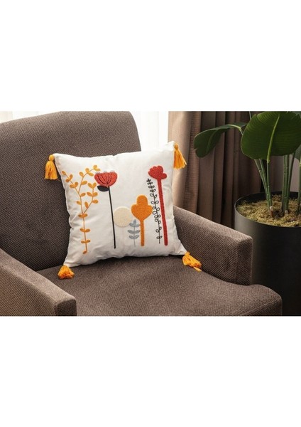 Keten Kırlent Çift Takım, Bej, Krem, Hardal, Kırmızı, Siyah Renk Seçenekleri fiyatları