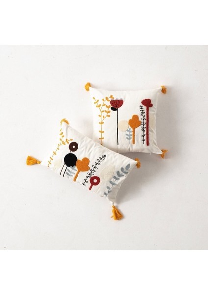 Keten Kırlent Çift Takım, Bej, Krem, Hardal, Kırmızı, Siyah Renk Seçenekleri indirimleri