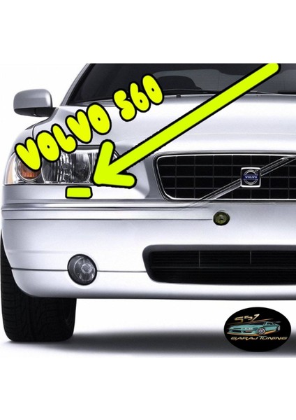 Volvo S60 Far Yıkama Kapakları