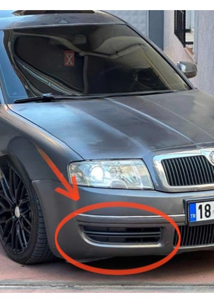 Skoda Super B Sis Farı Çerçevesi