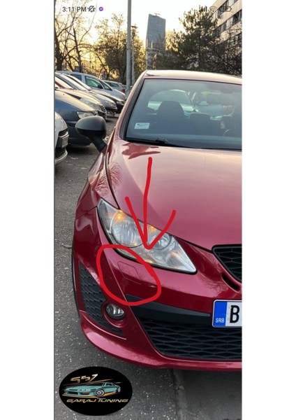 Seat Ibiza Far Yıkama Kapağı
