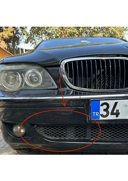 Bmw E65 7.30 Sis Farı Çerçevesi
