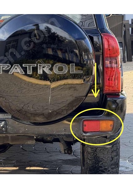 Nissan Patrol Arka Tampon Sis Farı Çerçevesi Sağ Sol Takım