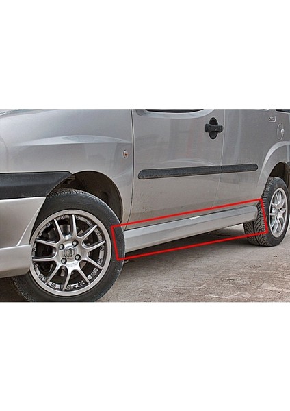 Fiat Doblo D2 Marşpiyel Sağ Sol Takım Fiberglass Boyasız