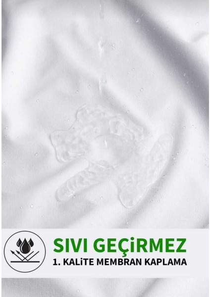90x190 cm sıvı geçirmez, tek kişilik pamuk yatak koruyucu, lastikli ve pratik kullanım indirimleri
