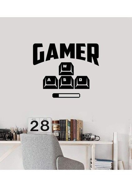 Pleksi Gamer Tuşlu Duvar Dekoru fırsatları