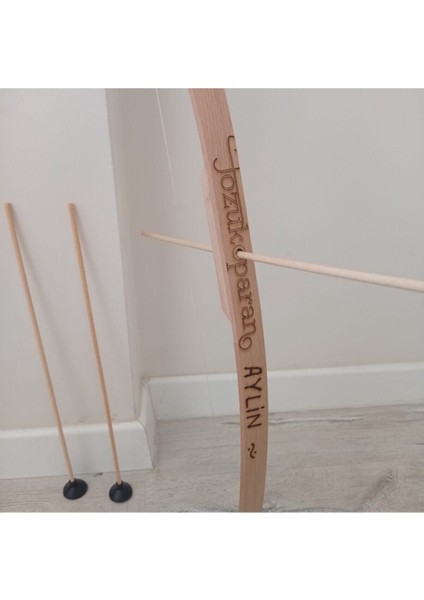 Çocuklar İçin 70 cm Bej Ok ve Yay Seti, 6+ Yaş, Eğlenceli ve Güvenli Tasarım modelleri