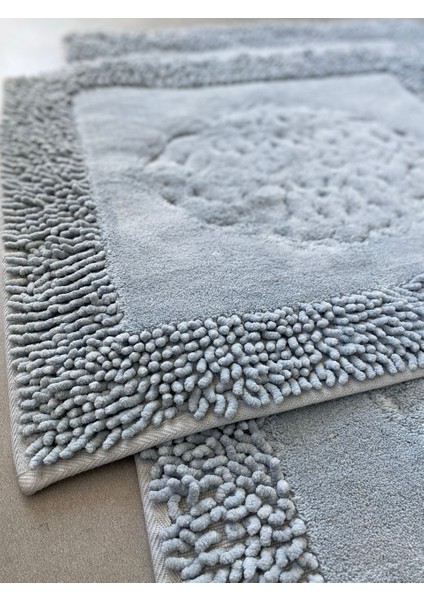 Pamukkent Kaymaz Taban, Süper Emici 2'li Pamuk Ultra Lüks Banyo Paspası Seti fiyatları