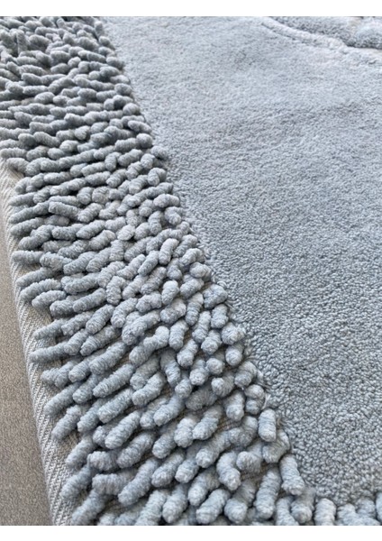 Pamukkent Kaymaz Taban, Süper Emici 2'li Pamuk Ultra Lüks Banyo Paspası Seti