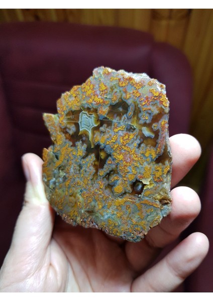Muhteşem Koyu Sarı Dendrit Opal (Doğal Taş, Değerli Taş, Kristal) modelleri