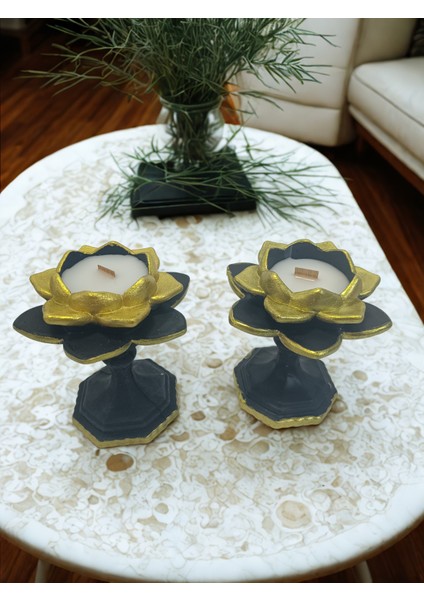 Crafts Tasarım Şakayık Mumluk modelleri