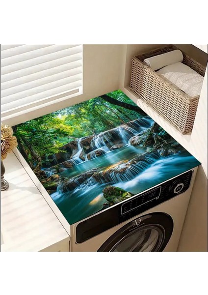 55 cm x 45 cm Şelale Tasarımı Tezgah Üstü Bulaşık Kurutma Matı Bulaşıklık Kurutma Örtüsü fiyatları