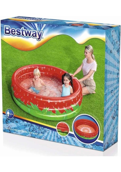 Çilek Desenli Çocuk Havuzu 122X25 cm