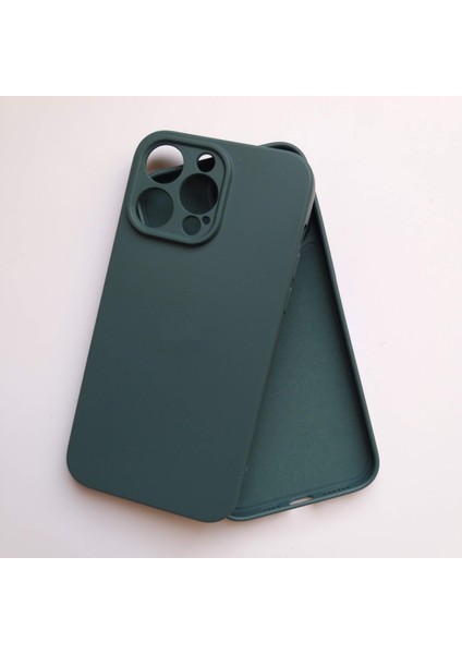 İphone 14 Pro İle Uyumlu Kamera Korumalı İçi Kadife Esnek Silikon Lansman Kılıf