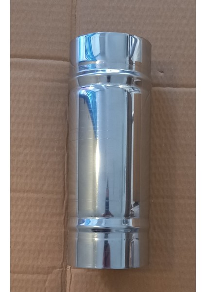 Semaver & Soba Boru Bacası Çap 8,2 cm Derinlik 22 cm Paslanmaz Krom Çelik 430 modelleri