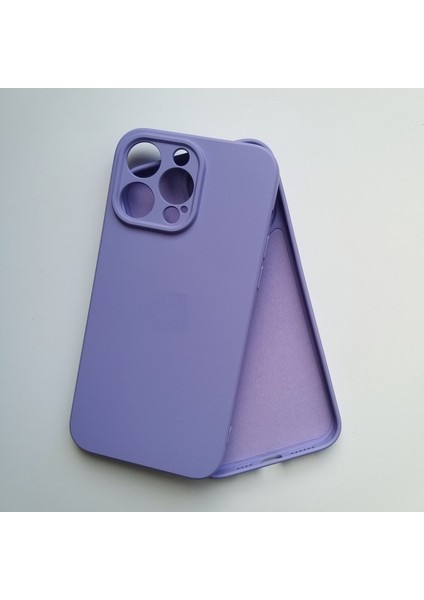 İphone 14 Pro İle Uyumlu Kamera Korumalı İçi Kadife Esnek Silikon Lansman Kılıf
