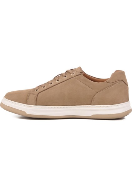 Kum Nubuk Hakiki Deri Erkek Sneaker 2516 M