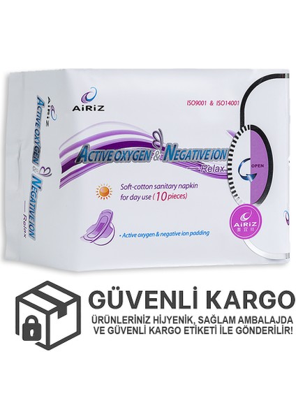 Gündüz Pedi 10'lu - Active Oxygen & Negative Ion - Günlük Kullanıma Uygun, Yumuşak Pamuk X4 Paket fiyatları