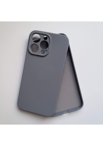 İphone 14 Pro İle Uyumlu Kamera Korumalı İçi Kadife Esnek Silikon Lansman Kılıf
