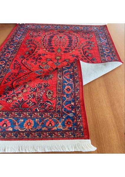 Vintage Halı 80X150CM Kilim Klasik Kaymaz Tabanlı Dekoratif 1 Adet fiyatları