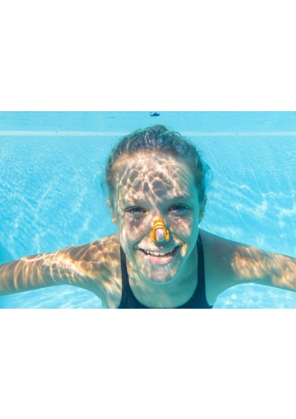 Bej silikon burun ve kulak tıkacı seti, konforlu ve sağlıklı kullanım için ideal fiyatları