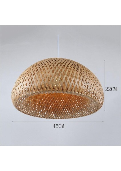 Avize Bahçe Bambu Sarkıt Lamba Güney Doğu Asya Tarz 1 Adet fırsatları