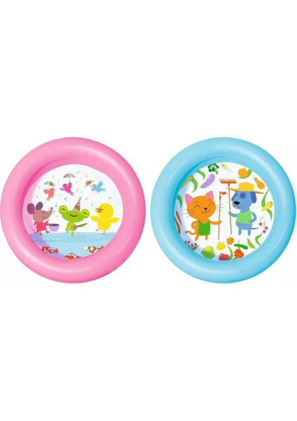 Havuz 2 Bolme Desenlı Zemın 61X51CM(36) Mavi