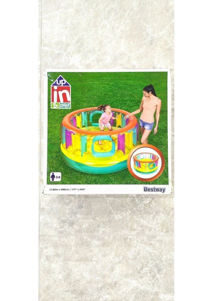 Şişme Trambolin 3-6 Yas 1.80M×86 cm