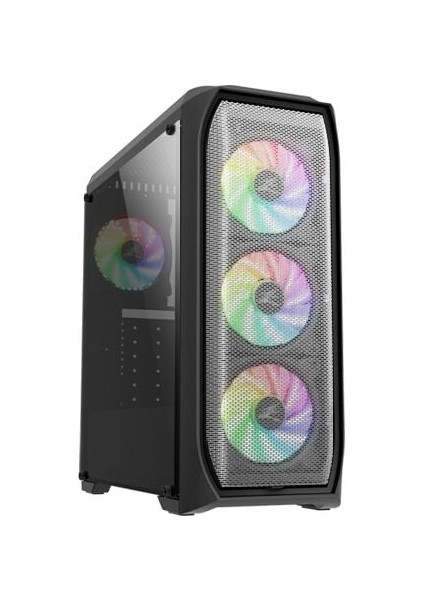 N5MF 600W Atx 4xrgb Fan Midt Kasa