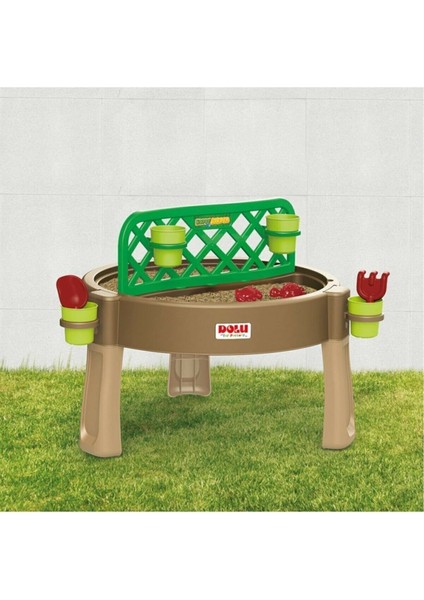Çocuklar İçin Çok Amaçlı Bahçe Kum ve Su Oyun Seti, Eğlence Dolu Aktivite, Renk: Turuncu