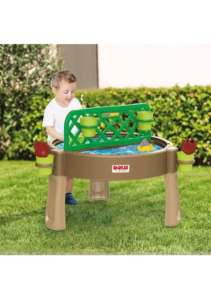 Çocuklar İçin Çok Amaçlı Bahçe Kum ve Su Oyun Seti, Eğlence Dolu Aktivite, Renk: Turuncu fiyatları