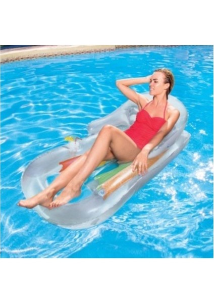 Şeffaf Deniz Yatağı, Yeşil, Hafif ve Şık, Rahat Kullanım, 1'li Paket, 12+ Yaş fiyatları