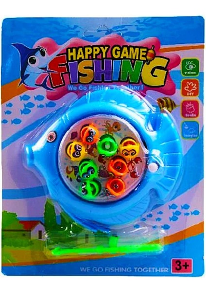 Happy Game Kurmalı Balık Avı Mavi (277-7)