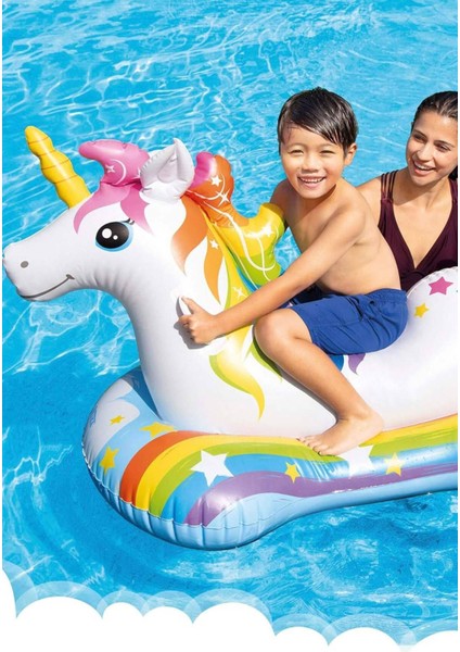 Sihirli Unicorn Binici 163X86 cm